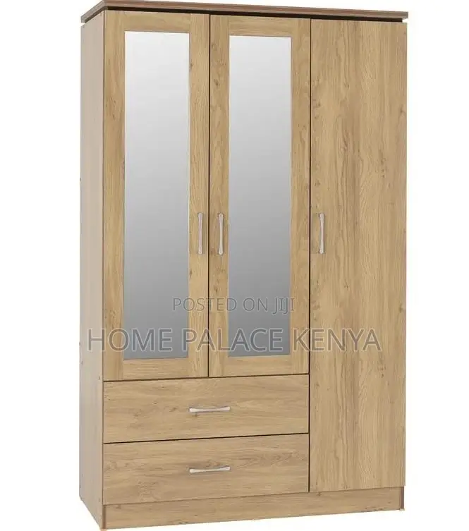 Ward Robe: Bedroom Wardrobe 3 Door 1drawer With Mirror