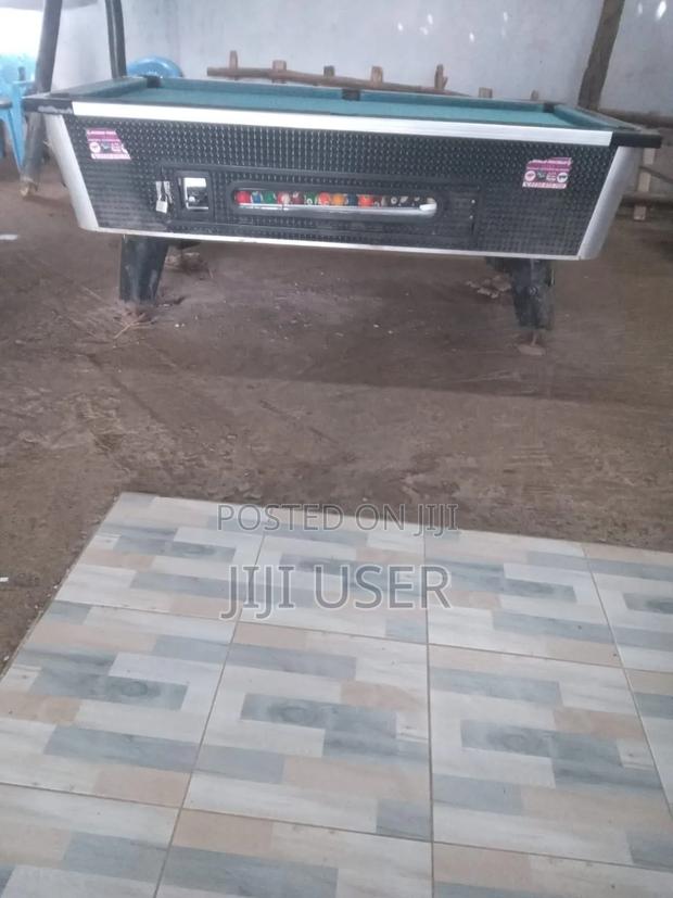 A Marble Pool Table