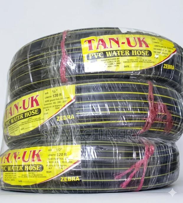 Heavy Duty 1⁄2" 36m Zebra Hose Pipe