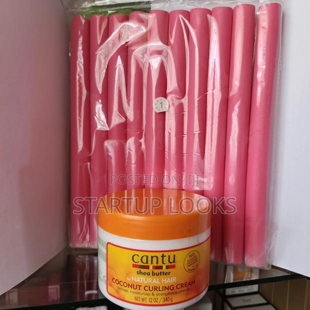 Cantu Curling Cream + Free Flexi Rods - thumbnail 2