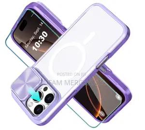 iPhone 16 Pro Max Case, Premium Magsafe Cover - Purple