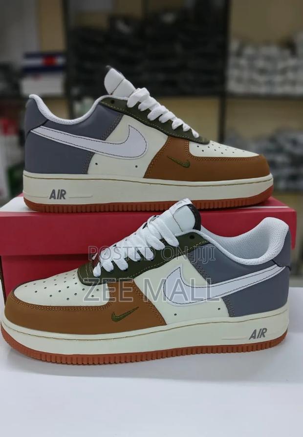 Nike Air Force 1 Low - Multi-Tone Leather Sneakers
