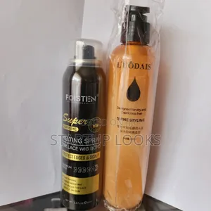 Maximum Hold Lace Melting Spray + Free Curl Keeper