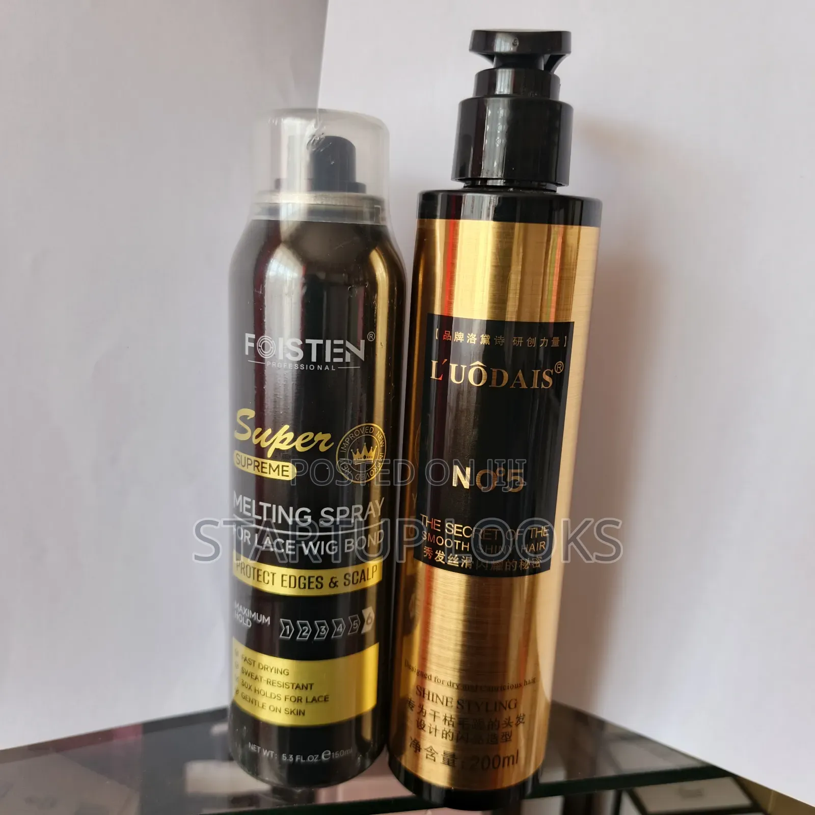 Maximum Hold Lace Melting Spray + Free Curl Keeper