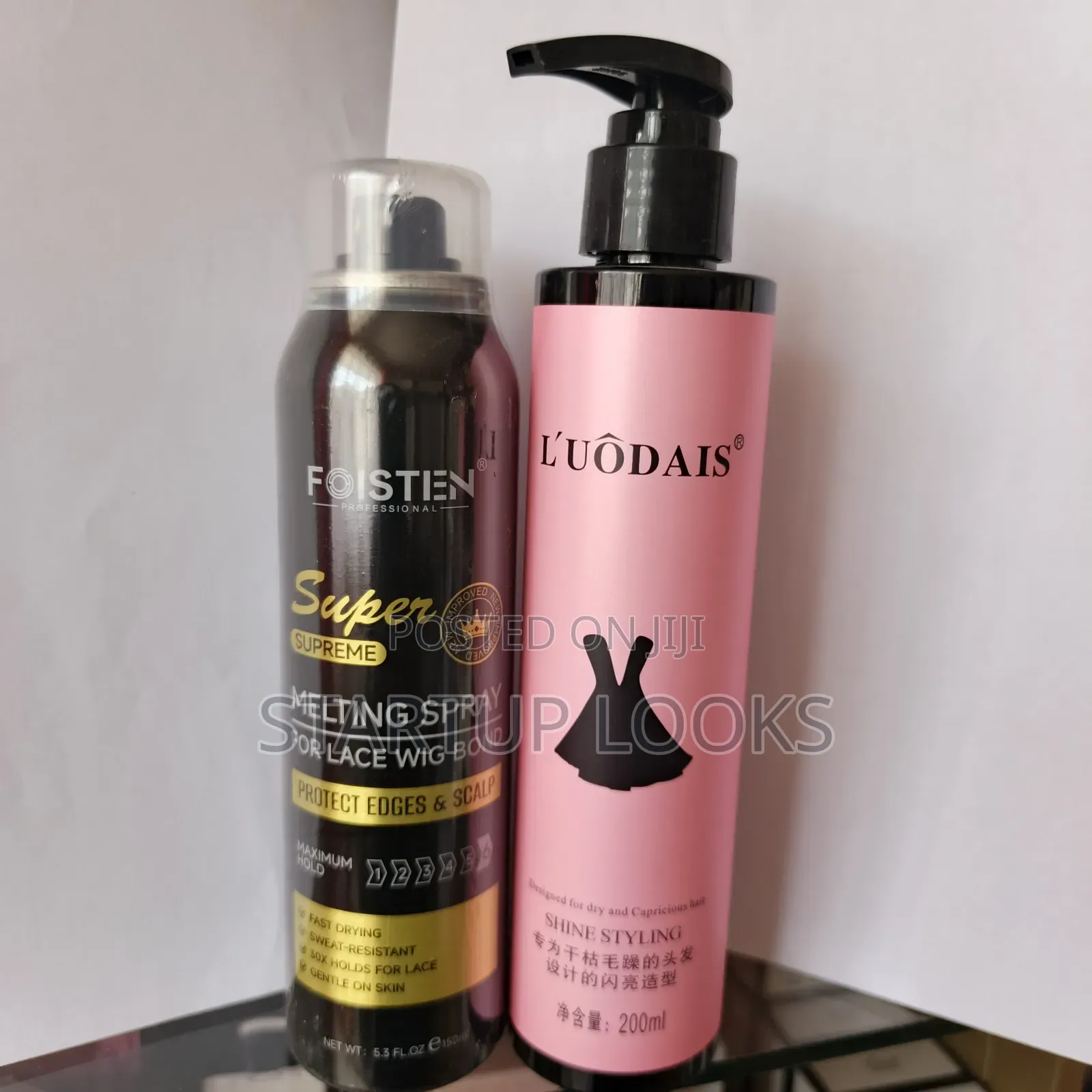 Maximum Hold Lace Melting Spray + Free Curl Keeper