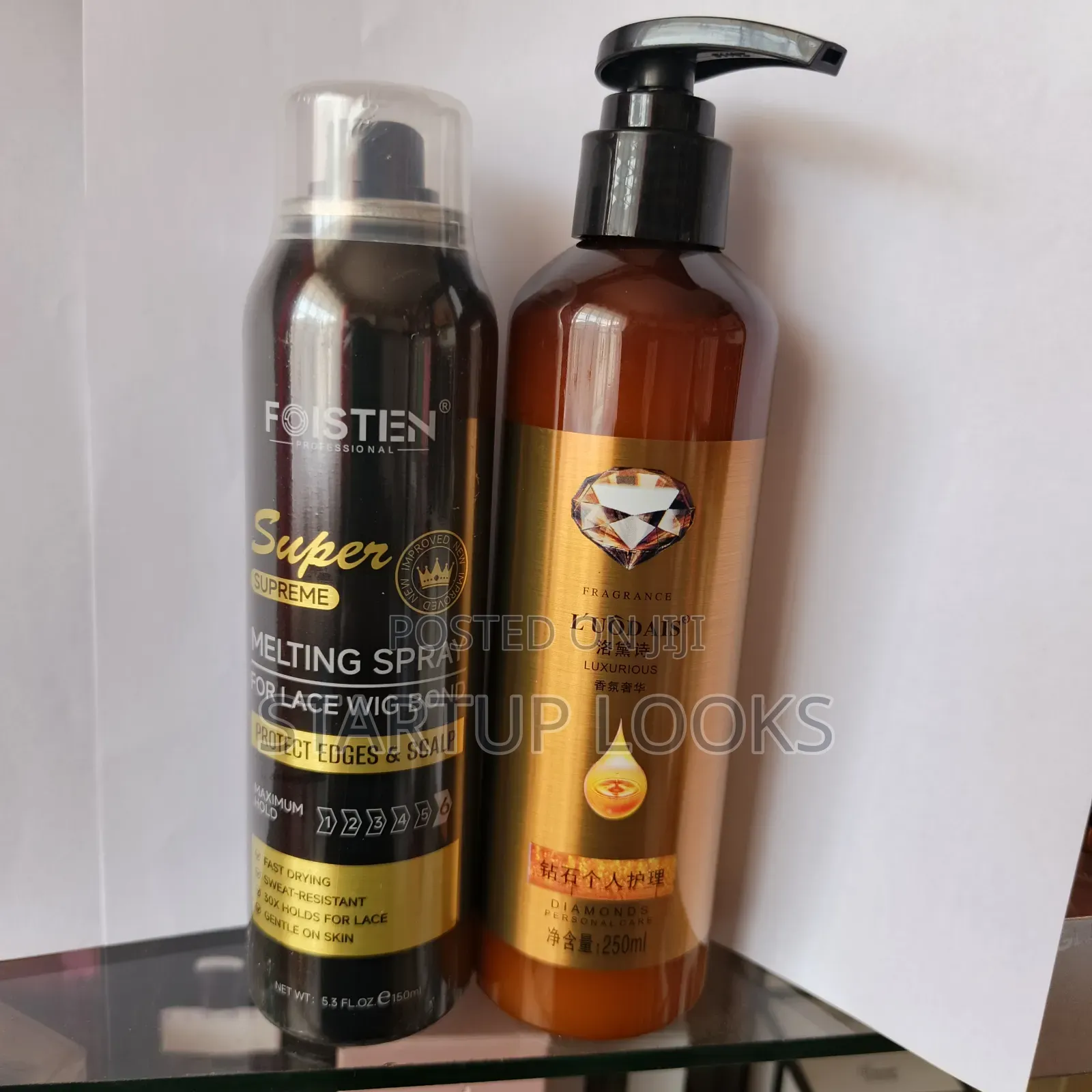 Maximum Hold Lace Melting Spray + Free Curl Keeper