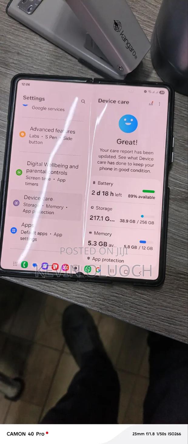 Samsung Galaxy Z Fold 3 256 GB Black - thumbnail 3
