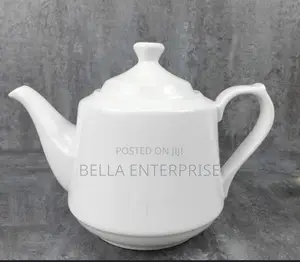 Ceramic White Kettle Squareprice KSH :Material: Ceramic Color :White