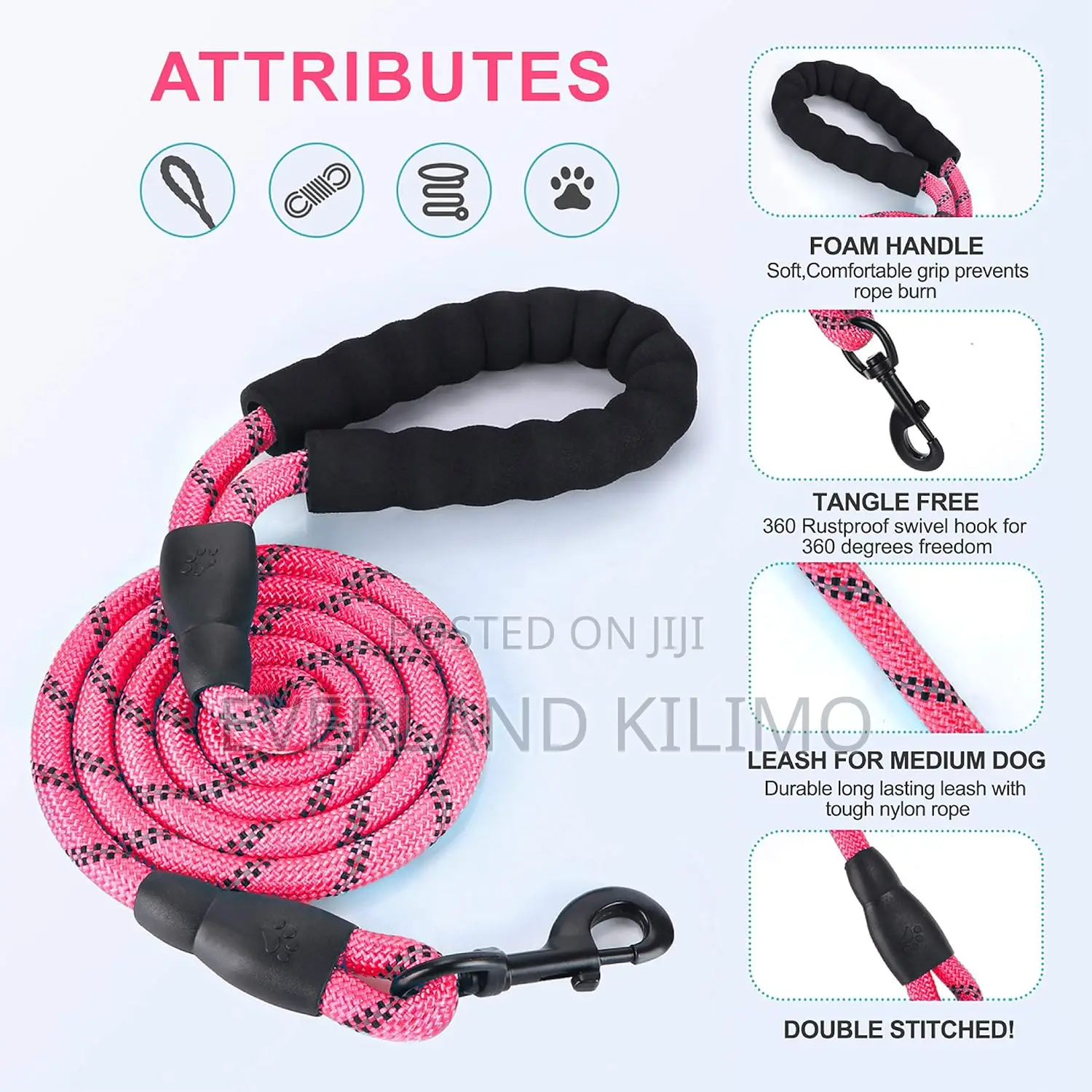 Strong Dog Leash for Large Medium Dogs