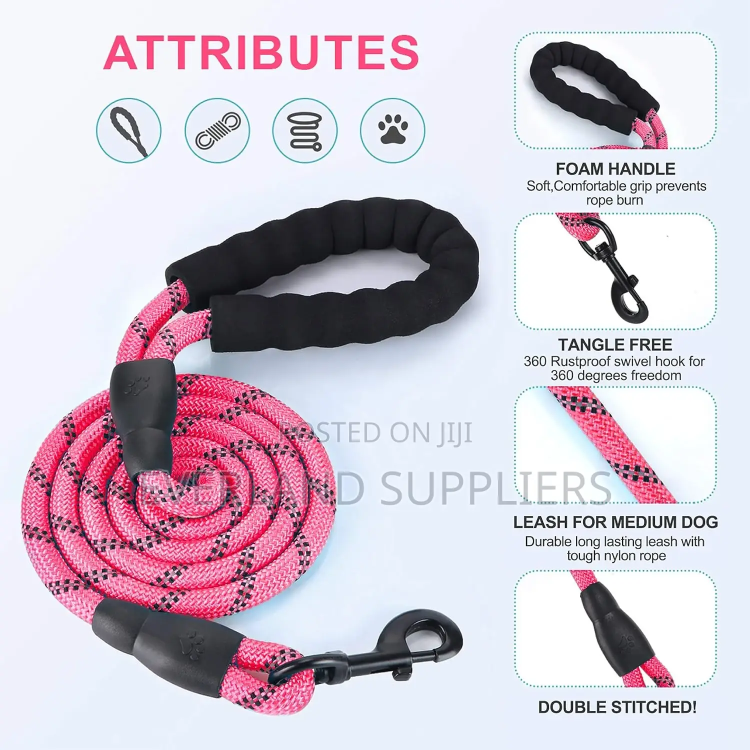 Strong Dog Leash for Large Medium Dogs