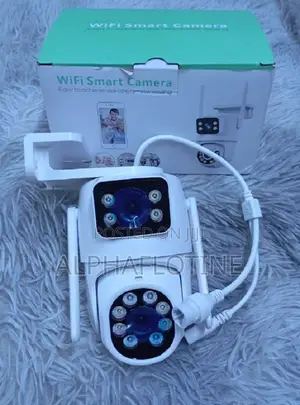 Icsee Wifi Camera Security 6mp Dual Lens Wireless PTZ