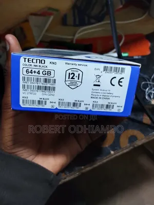 New Tecno Pop 20 64 GB Black