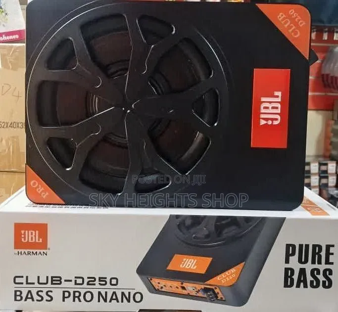 JBL Powerful Quality 8000w Bass Pro Nano Underseat Active Subwoofer