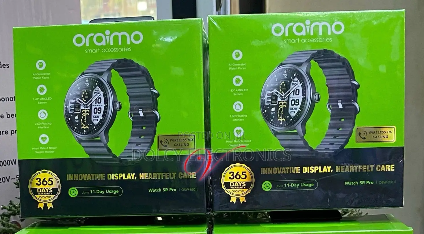 Oraimo Watch 5r Osw-830 Amoled Screen