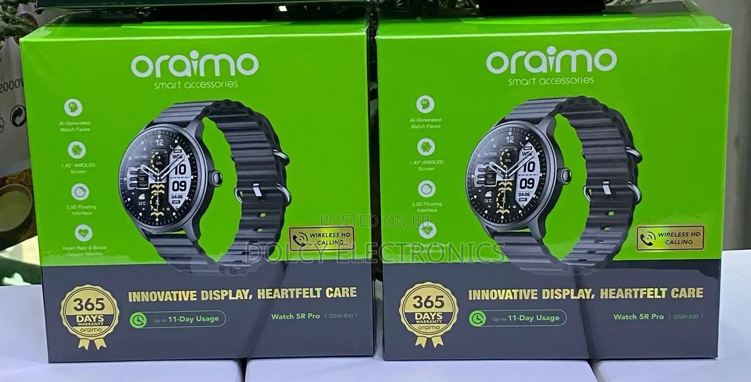 Oraimo Watch 5r Osw-830 Amoled Screen