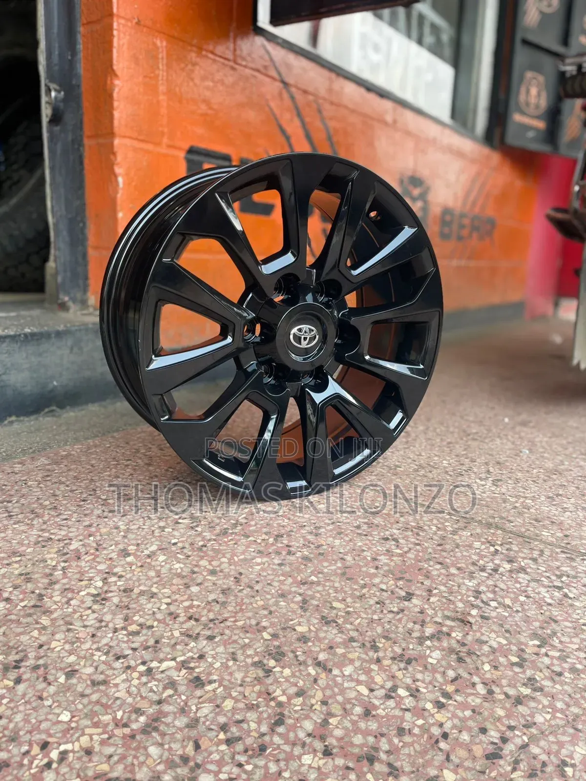Size 17 4*4 Prado Rims
