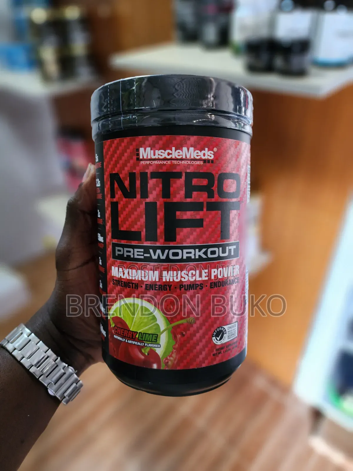 Nitrolift Preworkout by Musclemeds