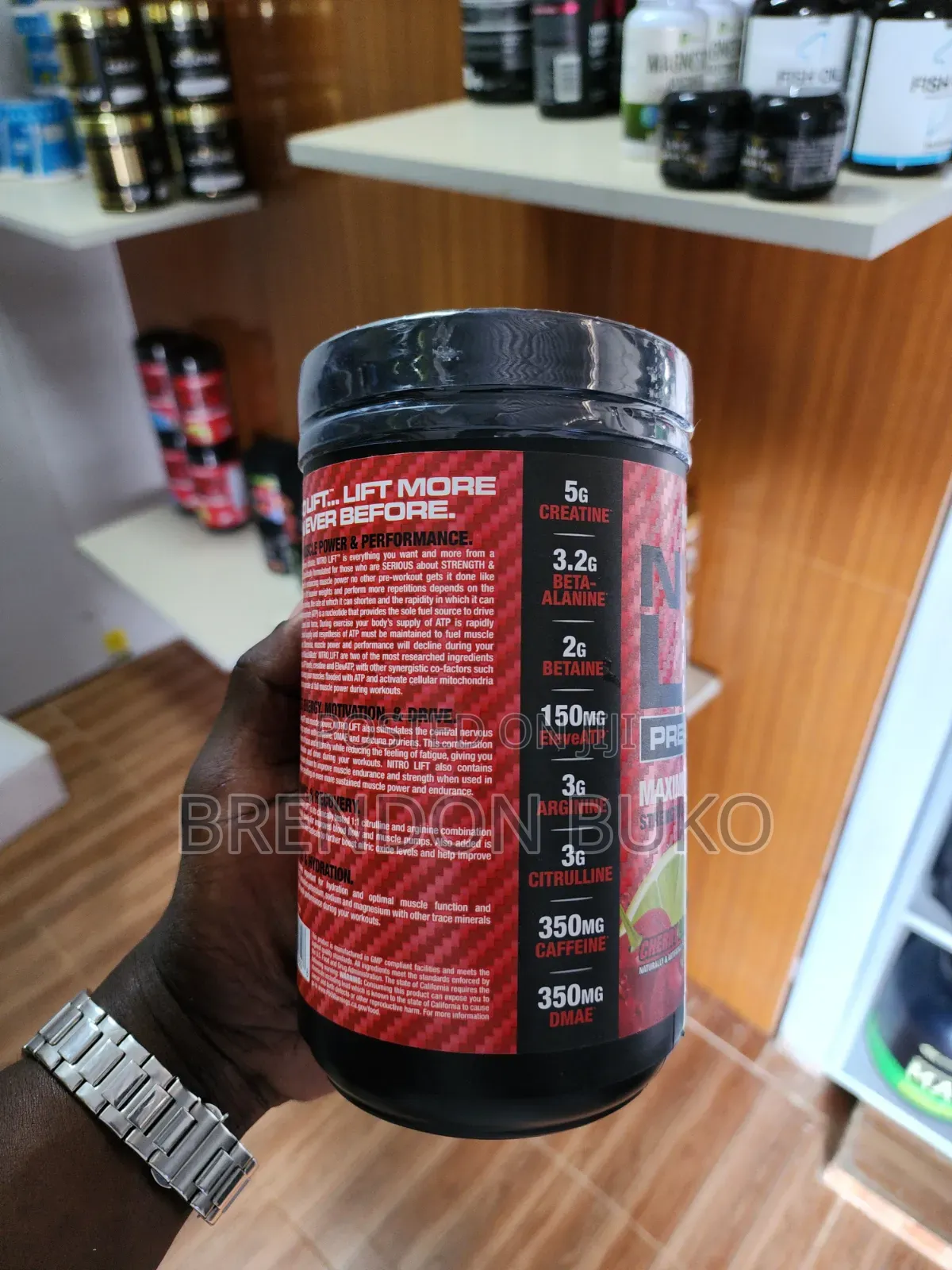 Nitrolift Preworkout by Musclemeds