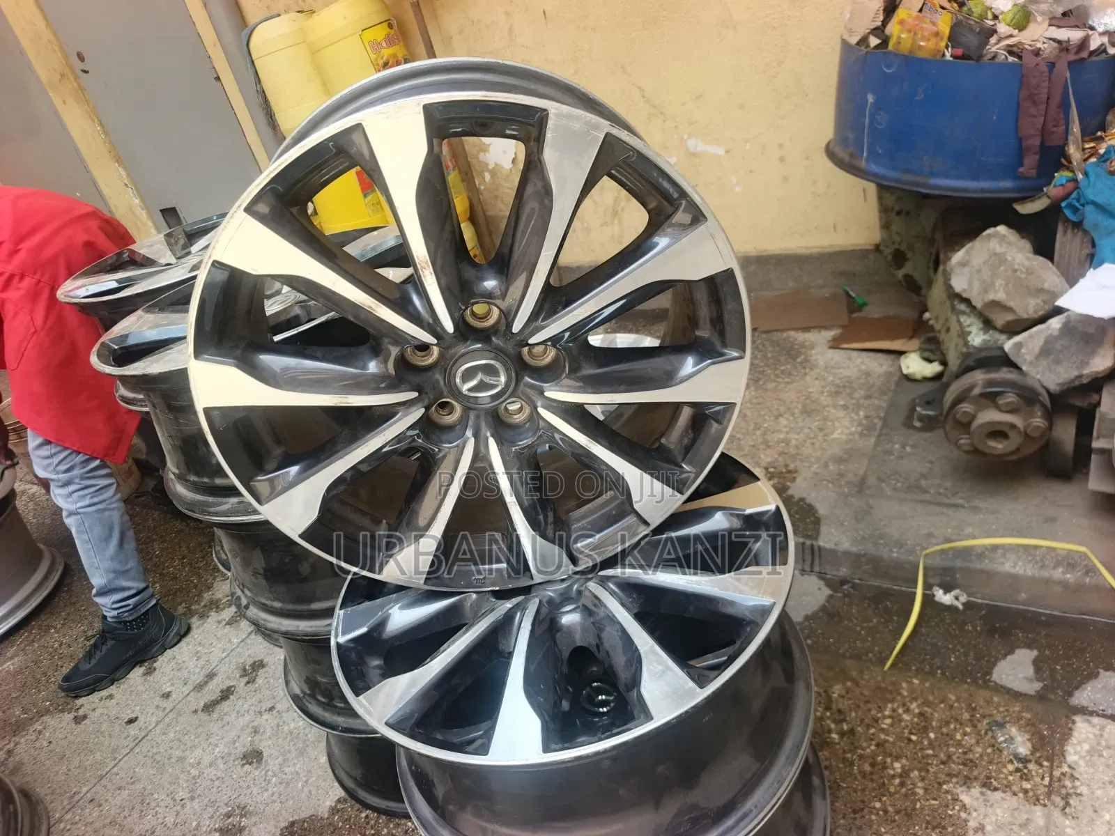 Size 18 Inch Mazda Atenza 5×114.3 Alloy Rims