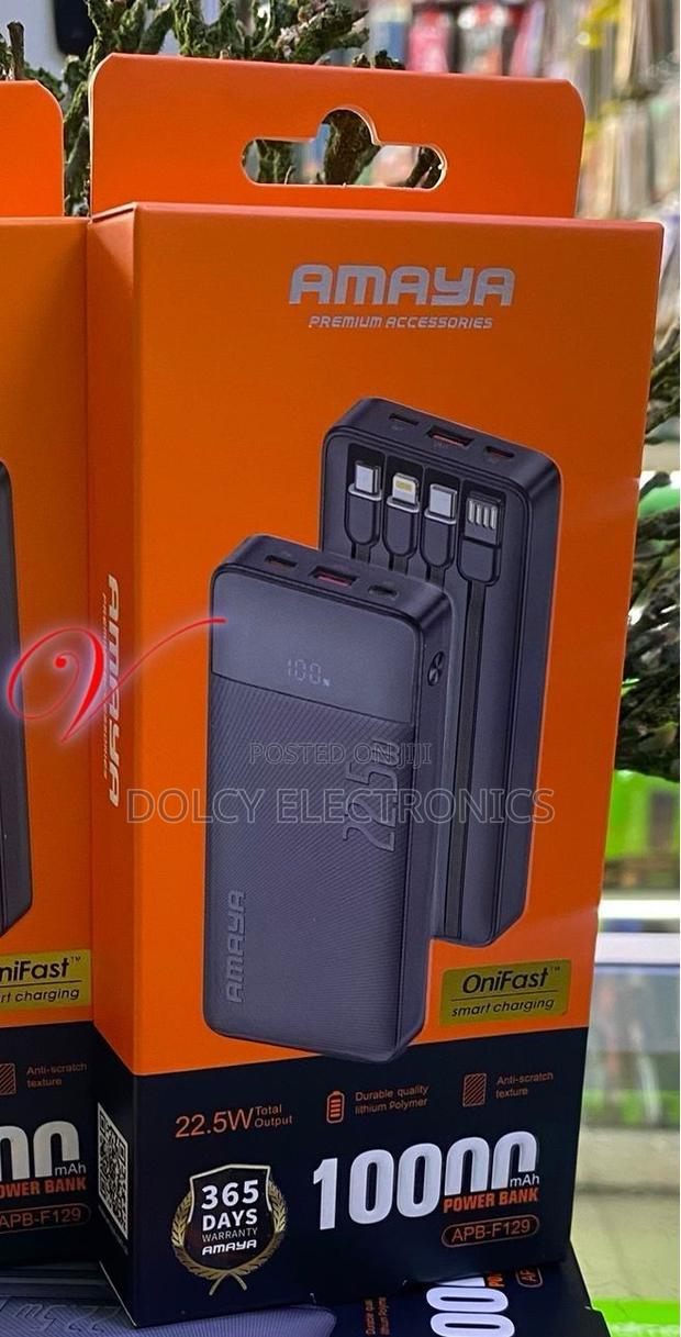 Amaya 10,000mah Apb-F129 22.5w Powerbank