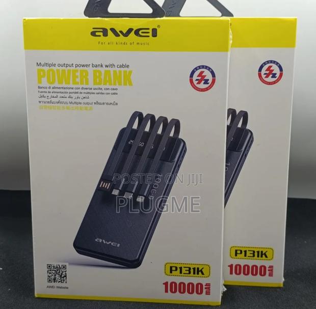 Awei P131k 10000 Mah Powerbank - thumbnail 2