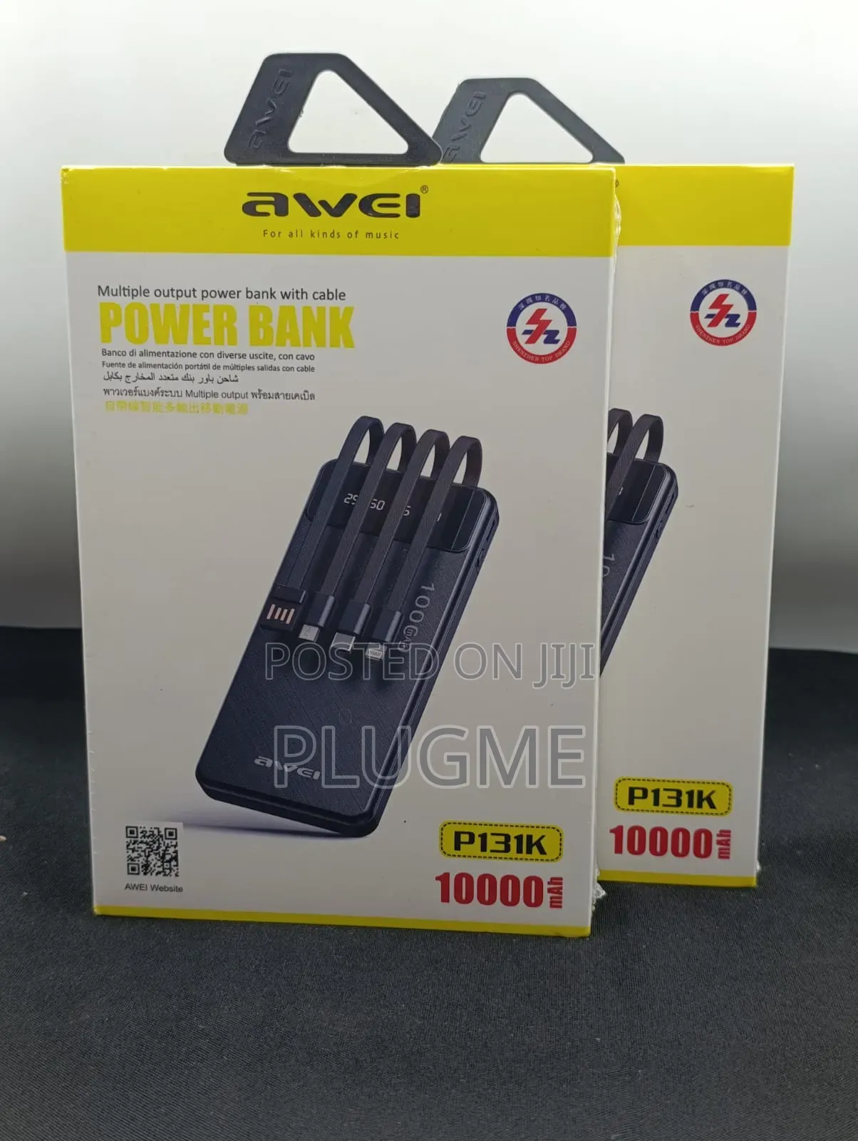 Awei P131k 10000 Mah Powerbank