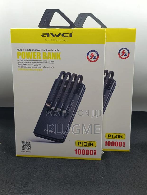 Awei P131k 10000 Mah Powerbank