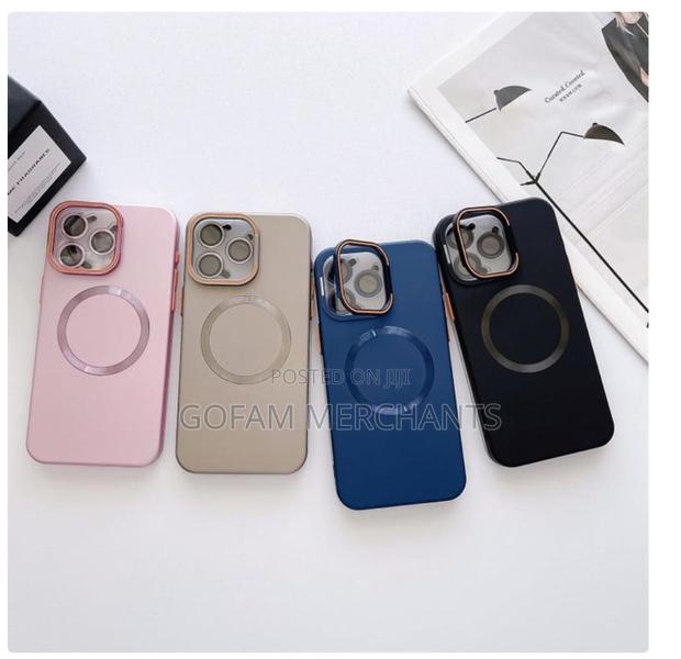 Magnetic Stand Phone Case With Free Camera Lens Protector-Iphone 16 - thumbnail 2
