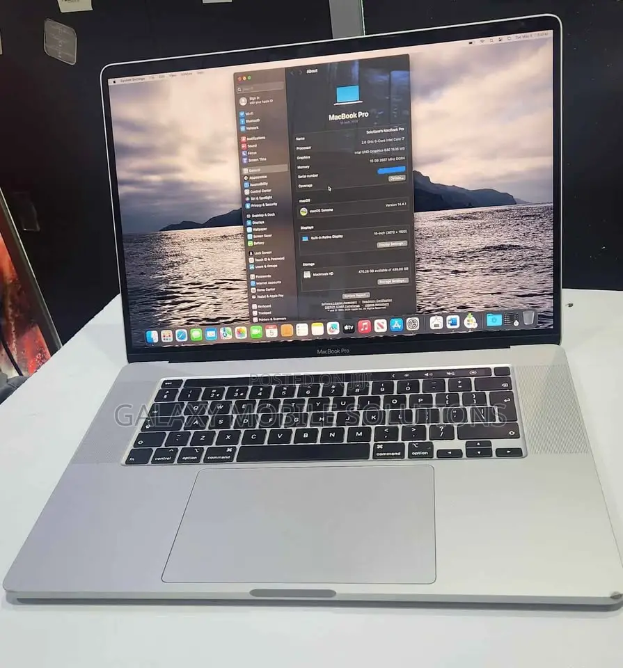 Laptop Apple MacBook Pro 2020 64GB Intel Core i9 SSD 1T