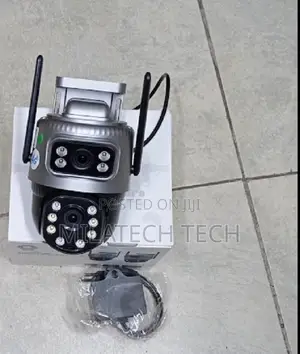 Dual Lens CCTV Ac Camera 4g Simcard Ac Powered