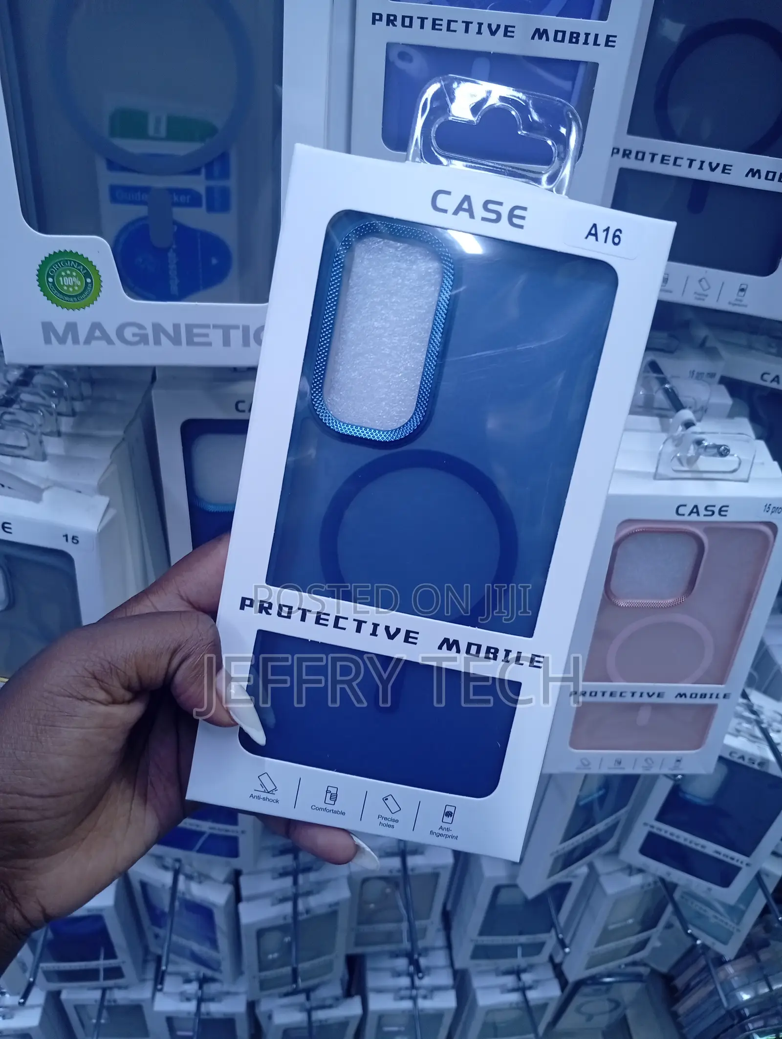 Samsung A16 Built-in Magnetic Ring, Case
