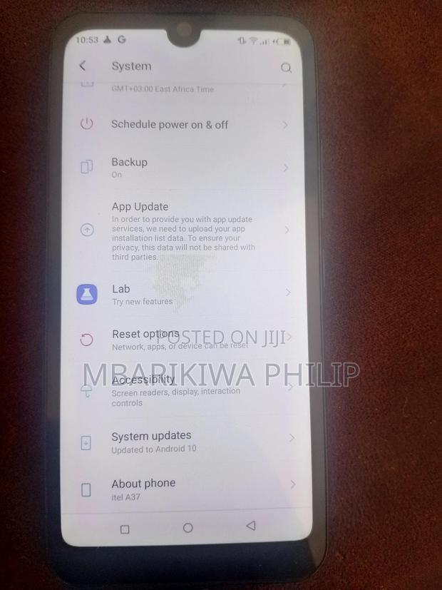 Itel A37 16 GB Blue