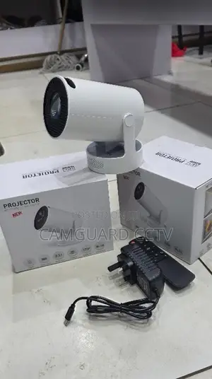 Hy300 Pro Ultra Mini Led Projector With Type-C Charging Cable
