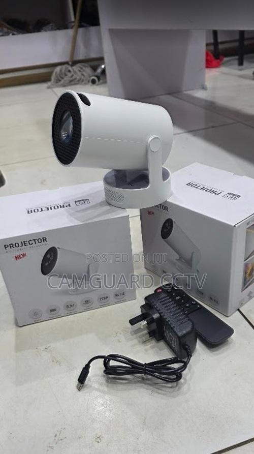 Hy300 Pro Ultra Mini Led Projector With Type-C Charging Cable