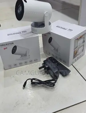 Hy300 Pro Ultra Mini Led Projector With Type-C Charging Cable