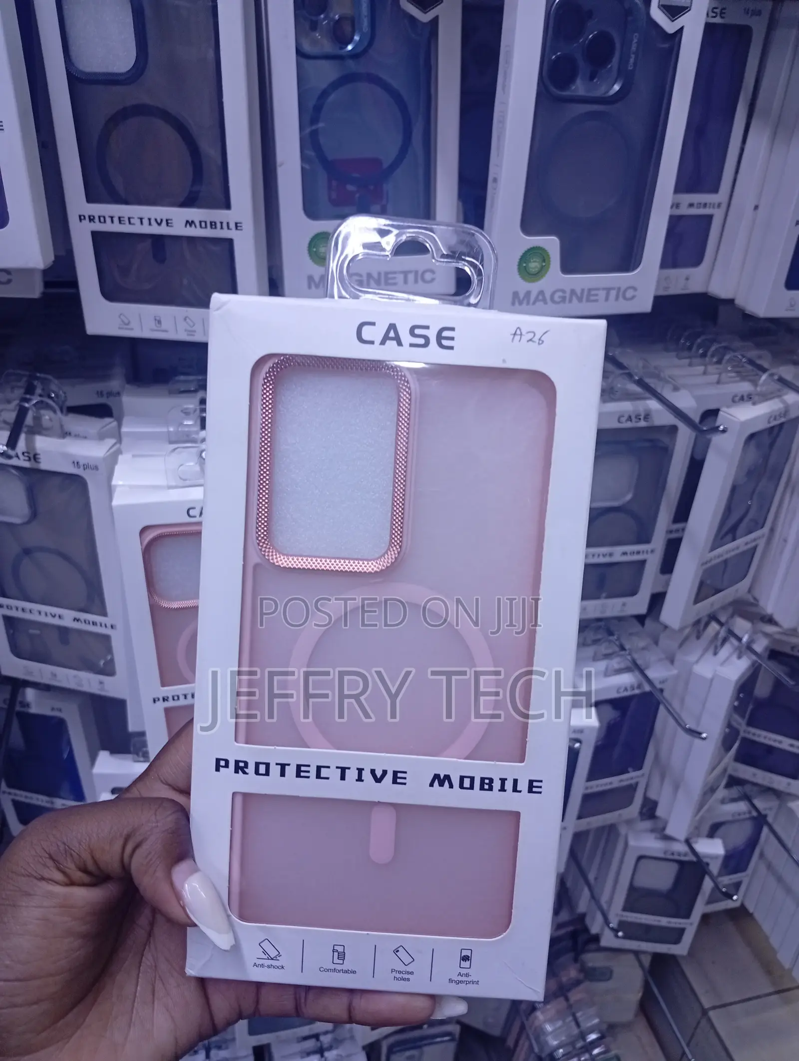 Samsung a-Series Pink Magnetic Phone Case