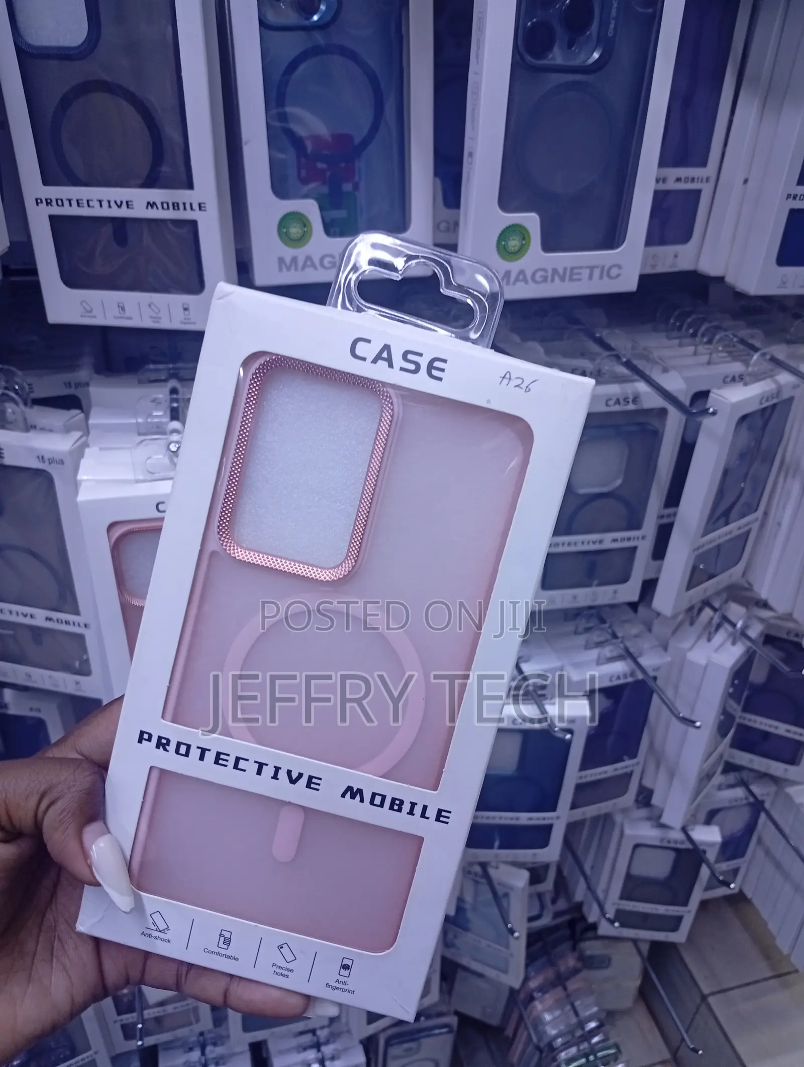 Samsung a-Series Pink Magnetic Phone Case