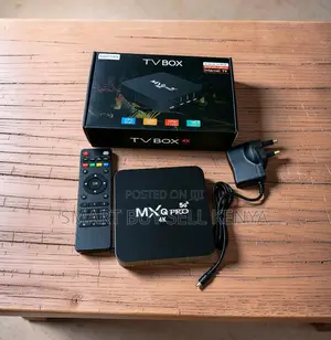 Enhanced Video Quality MXQ Pro 8gb Ram + 128gb Rom Android Tv Box