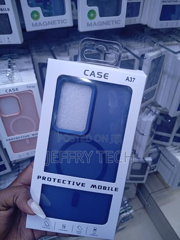 Samsung A37 Blue Protective Mobile Magnetic Phone Case - thumbnail 2