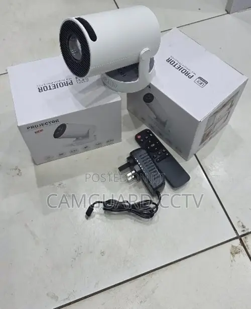 Hy300 Pro Ultra Wireless Style Projector for Home Entertainment