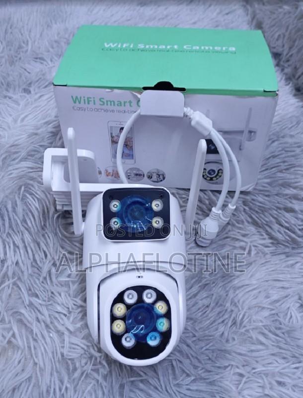 Icsee Dual Lens PTZ Camera Full Cover Security With Smart Dual Vision