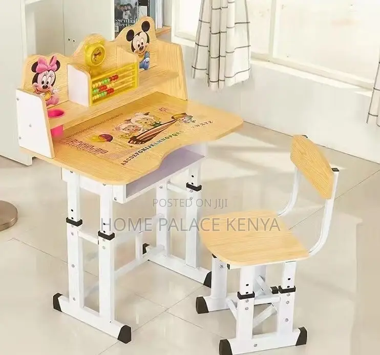 Kid's Desk: Adjustable Kids Study Table and Chair