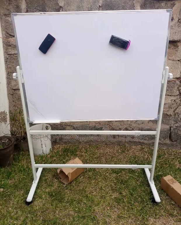 5ftx4ft Magnetic Whiteboard With Portable Wheeled Stand for Churches