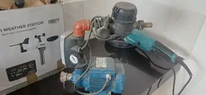 Used Pedrollo Pkm65 Water Pump + Brio Pressure Gauge