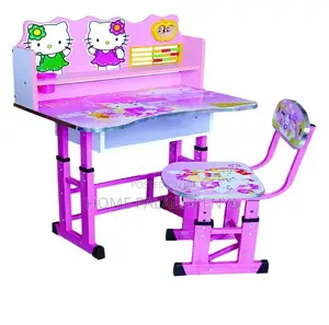 Kid's Desk: Adjustable Kids Study Table and Chair