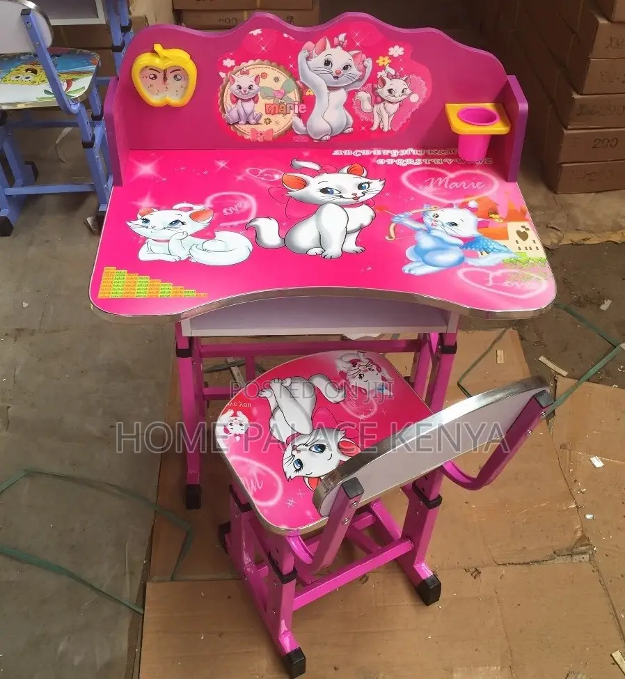 Kid's Desk: Adjustable Kids Study Table and Chair