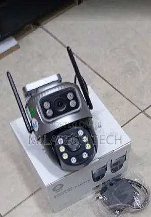 Dual Lens4gac Powered CCTV PTZ Dome Night Vision