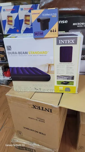 Intex 5×6 Inflatable Mattresses With Inbuilt Pump