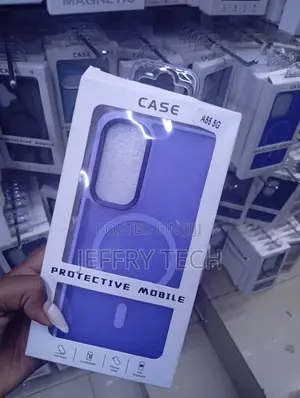 Samsung Galaxy A55 5g Purple Generic Magnetic Case