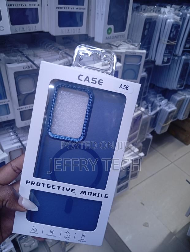 Samsung Galaxy A56 Blue Magnetic Phone Case - thumbnail 2